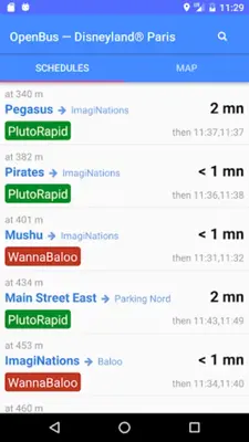 OpenBus ED android App screenshot 3